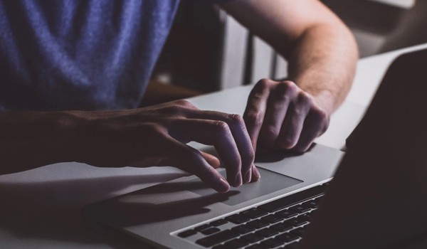 Man On Laptop